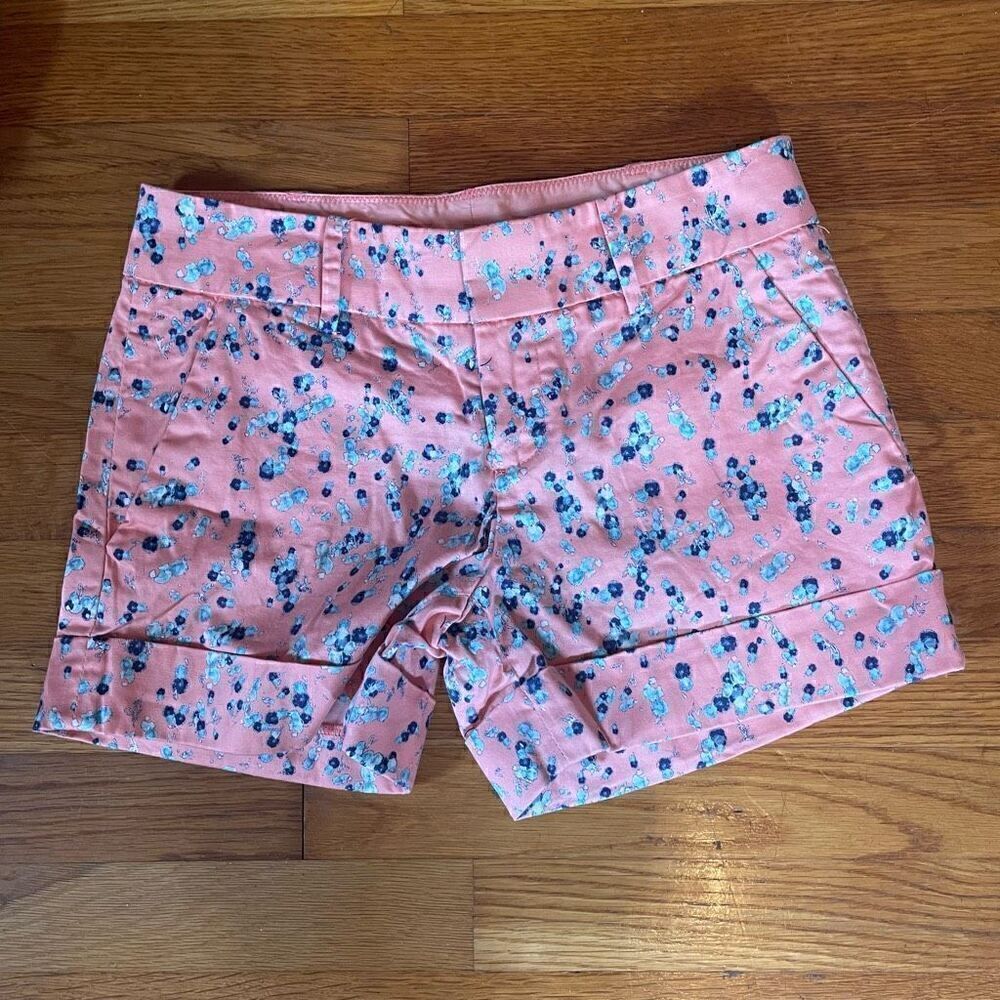CLUB MONACO | pink pattern summer shorts 0 - Picture 2 of 7